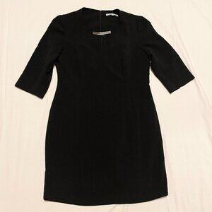 Cleo Petites Black Dress Womens Size 12